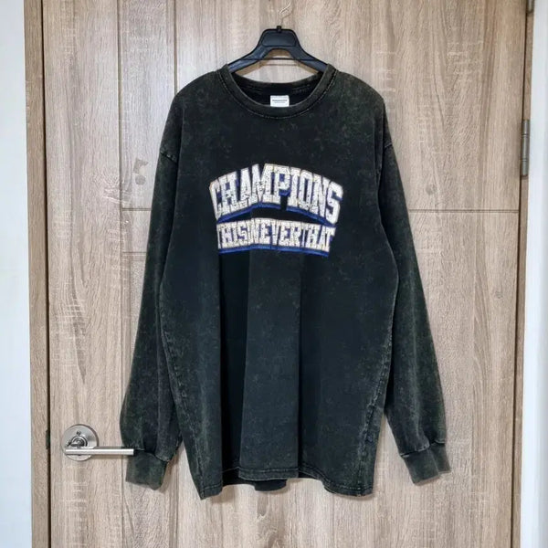 [BUNJANG] Thisisneverthat Long Sleeve T-Shirt / 디스이즈네버댓 롱슬리브 긴팔티