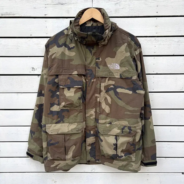 [BUNJANG] The North Face Camo Windbreaker Jacket Men's XL / The North Face 노스페이스 카모 바람막이 자켓
