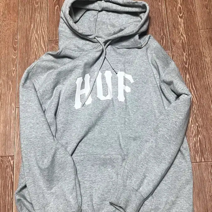 [BUNJANG] HUF Gray Hoodie XL / 허프 회색 그레이 후드티 XL