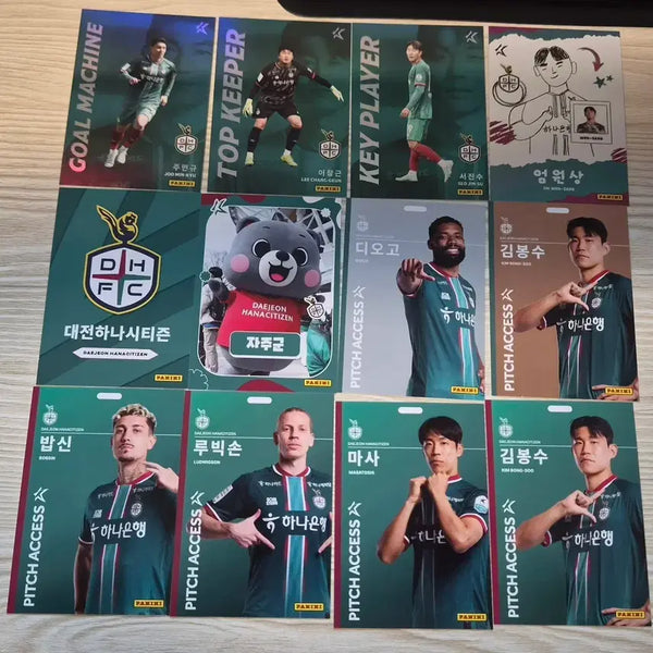 [BUNJANG] Daejeon Hana Citizen K League Panini Soccer Card / 대전하나시티즌 k리그 파니니 축구카드 교환&양도