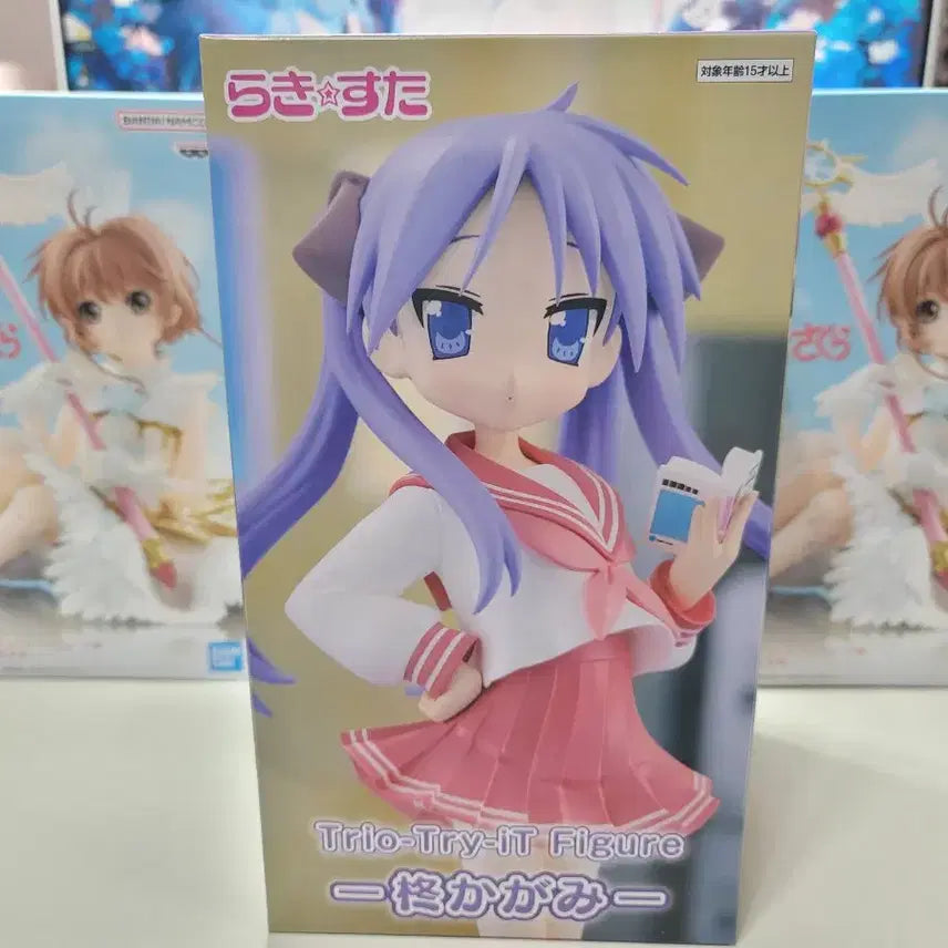 [BUNJANG] Lucky Star Kagami Hiiragi Trio Try It Figure (Sealed) / 미개봉) 러키스타 카가미 트라이오트라이잇 피규어