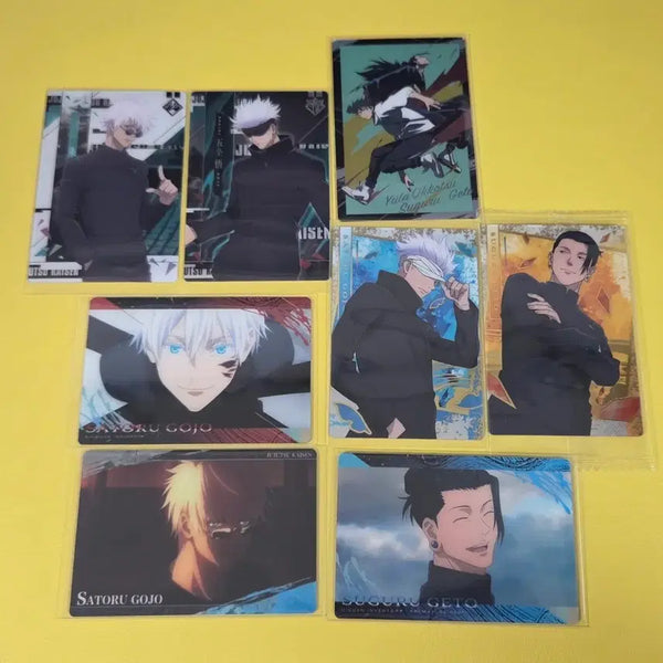 [BUNJANG] Jujutsu Kaisen Geto, Gojo Wafer Card Paper Bundle / 주술회전 게토 고죠 웨하스 카드 지류 일괄