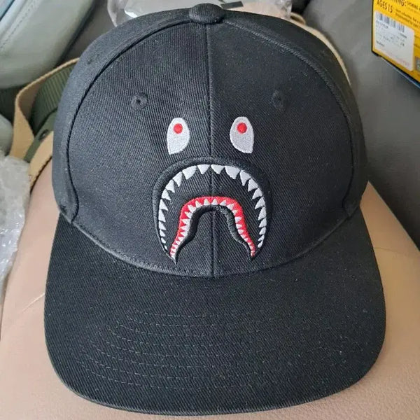[BUNJANG] BAPE Shark Snapback Hat / 베이프 정품 bape 샤크 스냅백 모자