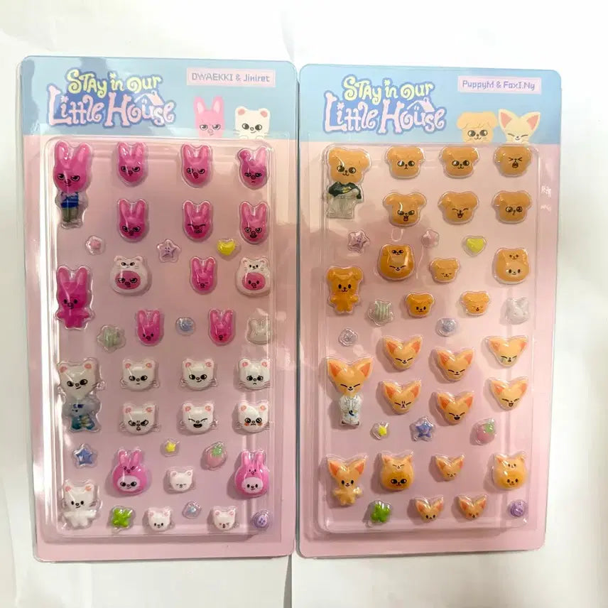 [BUNJANG] SKZOO 3D Sticker Set (B & D) / Skzoo 3D sticker B D 스키주 3D 스티커