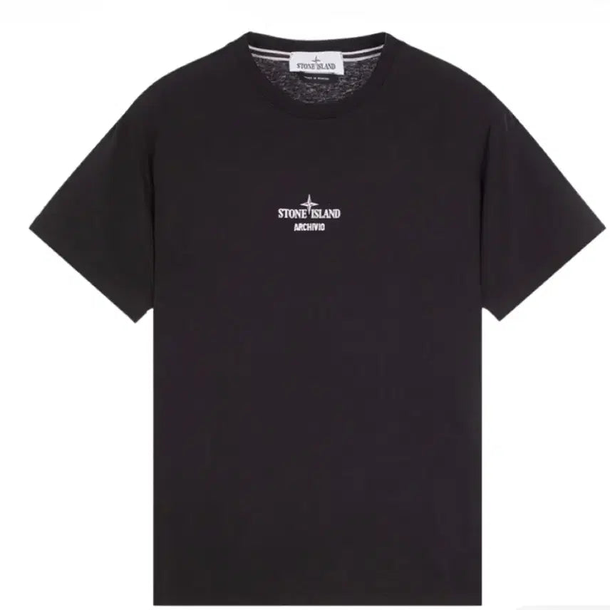 [BUNJANG] Stone Island Short Sleeve T-Shirt Black / 스톤 아일랜드 반팔 블랙 stone island