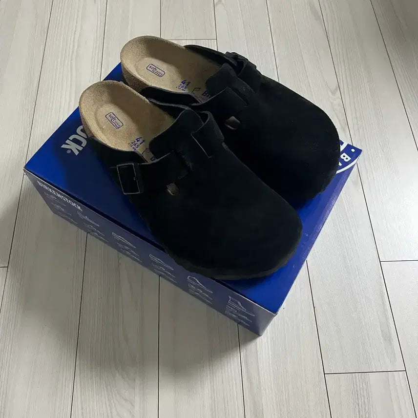 [BUNJANG] Birkenstock Boston Leather Black 265 / 버켄스탁 보스턴 레더블랙 265 판매합니다