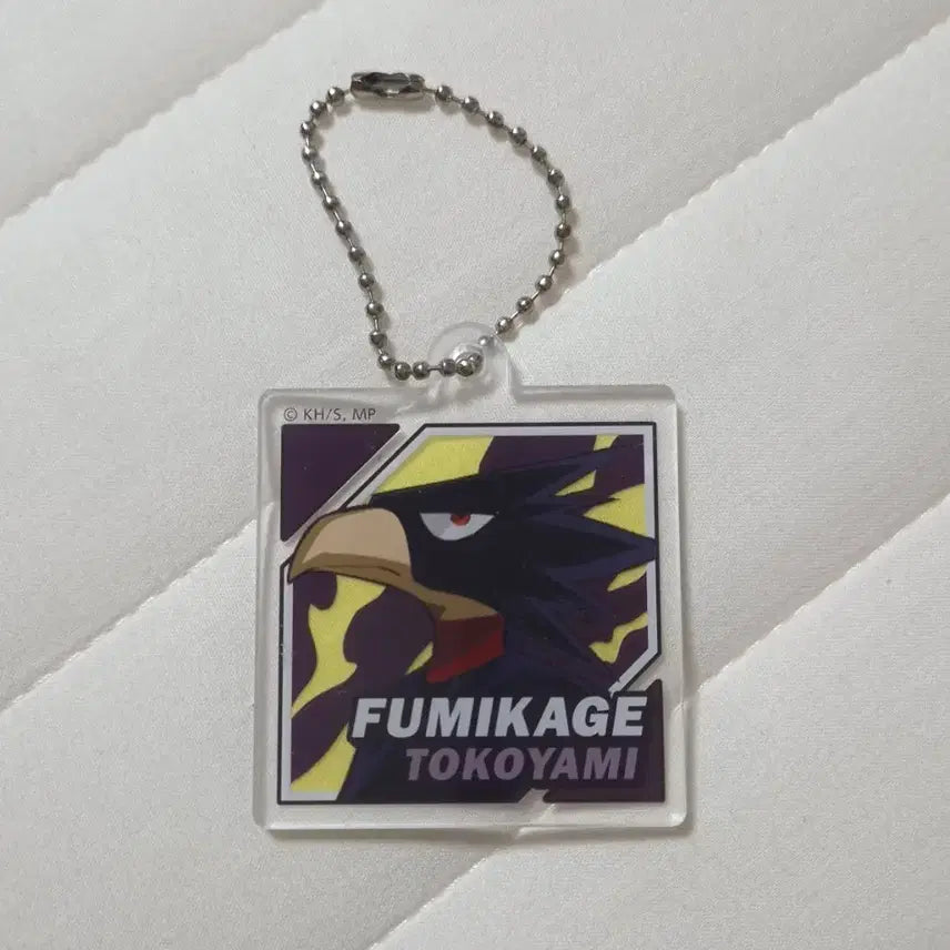 [BUNJANG] My Hero Academia Fumikage Tokoyami Acrylic Keyring / 나의 히어로 아카데미아 후미카게 토코야미 아크릴 키링