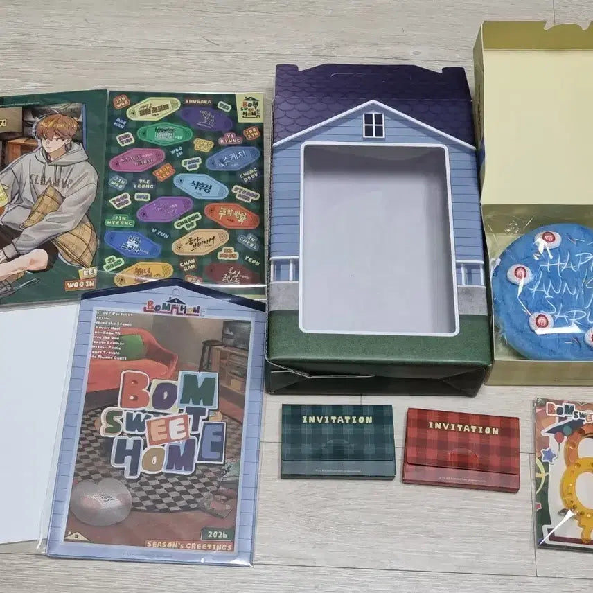 [BUNJANG] Bomtoon Bom Sweet Home Season's Greetings / 봄툰 봄스윗홈 시즌그리팅