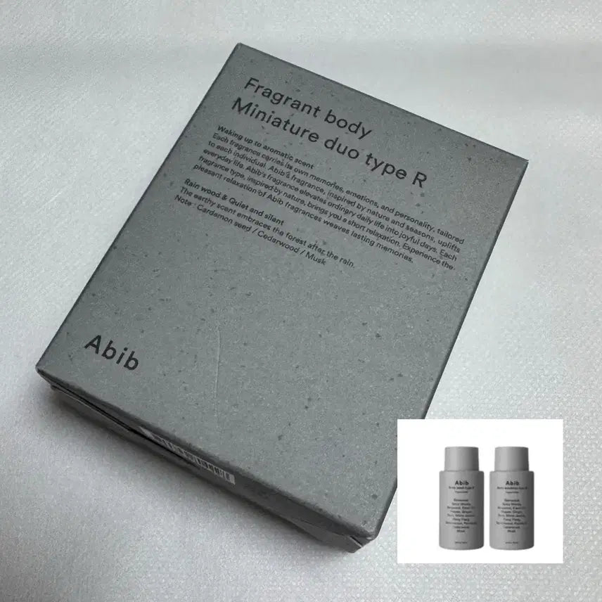 [BUNJANG] Abib Fragrant Body Miniature Duo Type R / Abib 아비브 프라그란트 바디 미니어처 듀오 타입 R