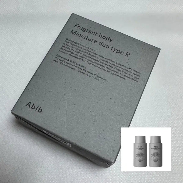 [BUNJANG] Abib Fragrant Body Miniature Duo Type R / Abib 아비브 프라그란트 바디 미니어처 듀오 타입 R