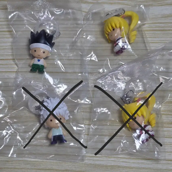 [BUNJANG] Hunter x Hunter Meguro Gashapon Gon Freecss Biscuit Krueger Bundle Set / 일괄판매) 헌터헌터 메지루시 그리드 아일랜드 가챠 곤 비스켓