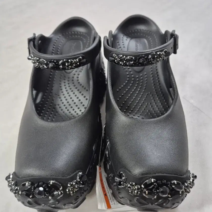 [BUNJANG] Crocs Simone Rocha Black Heels / 크록스 시몬 로샤 블랙 힐