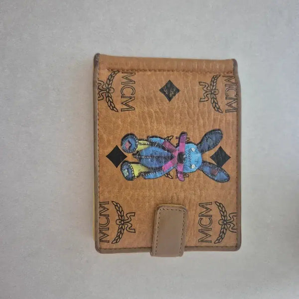 [BUNJANG] MCM Brown Rabbit Pattern Wallet / MCM 지갑 브라운 토끼 패턴