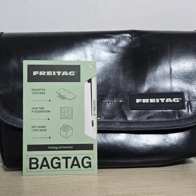 [BUNJANG] Freitag F41 Haapao All Black Mint Tag / 프라이탁 F41 하파오 올검 올블랙 민트택 포함