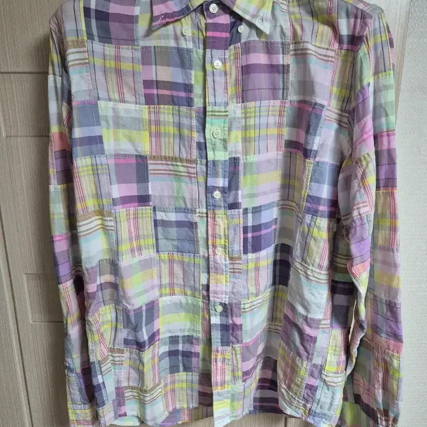 [BUNJANG] Brooks Brothers Madras Shirt Medium / 브룩스브라더스 마드라스셔츠 M 사이즈