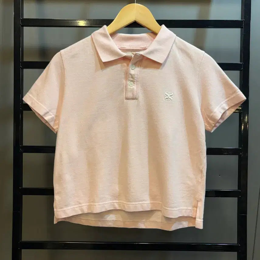 [BUNJANG] Setter Women's Pastel Pink Polo Shirt 3.0 / 세터 여성용 파스텔 핑크 폴로 셔츠 3.0
