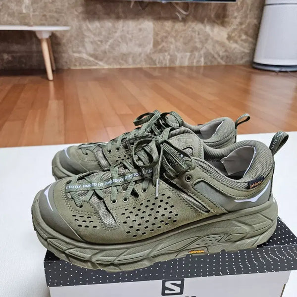[BUNJANG] Hoka Tor Ultra Low Burnt Olive Men's Size 270 / 호카 토르 울트라 로우 번트 올리브 270사이즈
