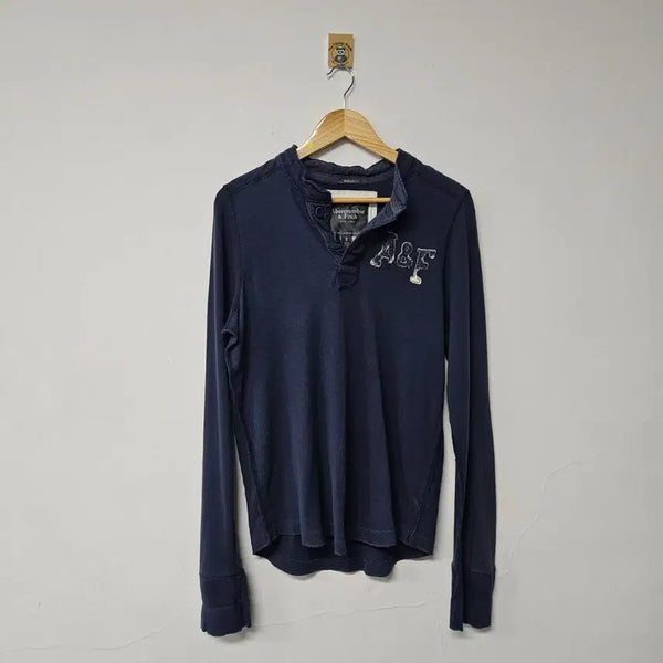 [BUNJANG] Abercrombie & Fitch Vintage Crewneck Sweatshirt / [S] 아베크롬비 빈티지 카라 맨투맨