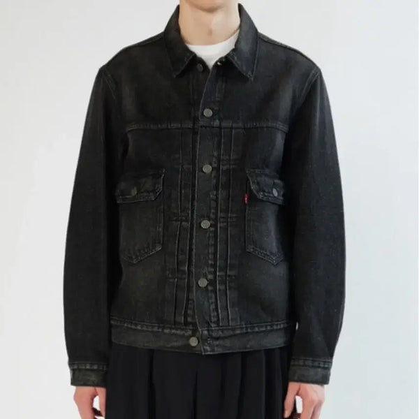 [BUNJANG] Levi's x Biotop Type 2 Trucker Jacket Premium / 급처S)리바이스 비오탑 별주 타입2 트러커자켓 프리미엄
