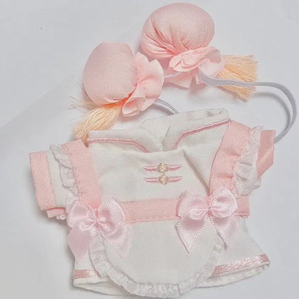 [BUNJANG] 10cm Doll Clothes China Apron Set / 10cm 인형옷 차이나 에이프런 세트