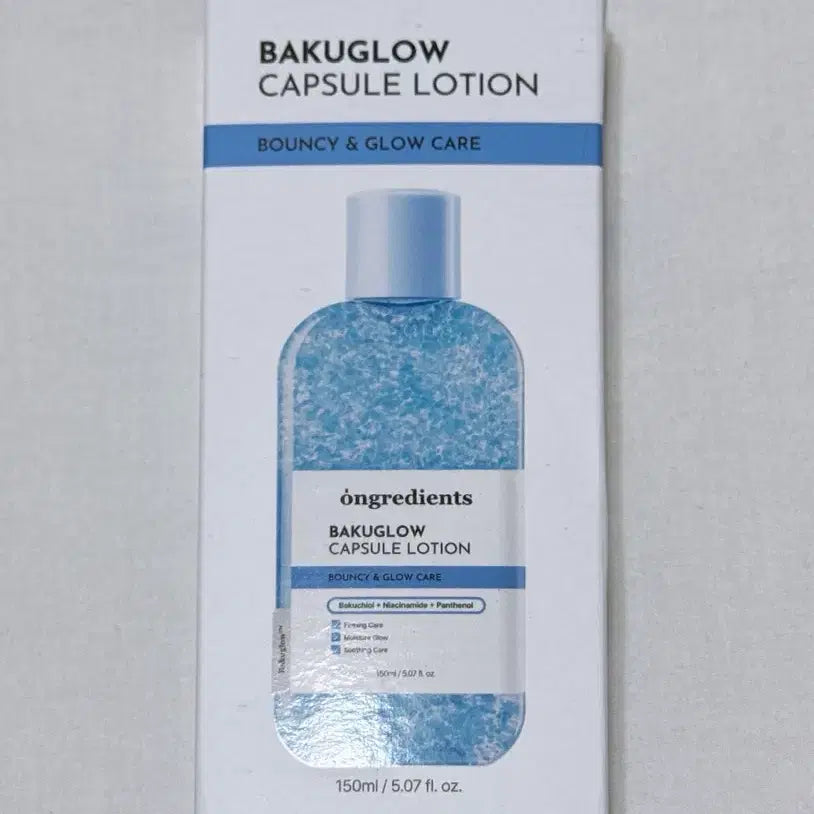 [BUNJANG] Ongredients Bakuglow Capsule Lotion 150ml / [미개봉 새상품] 온그리언츠 바쿠글로우 캡슐 로션 150ml