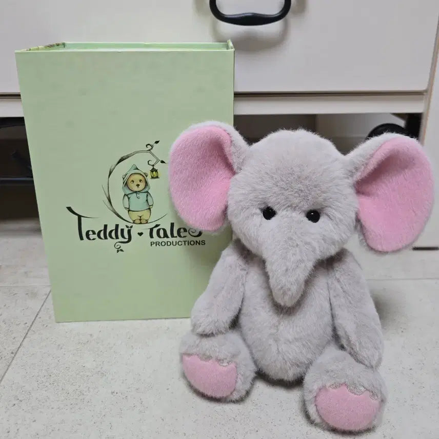 [BUNJANG] Teddy Tails Rena Bear Elephant Plush / 테디테일즈 레나베어 코끼리