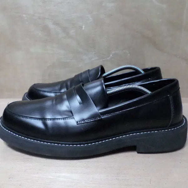 [BUNJANG] Zara Penny Loafers Derby Shoes Black / 후루룩구제2 275 자라 페니로퍼 구두 더비슈즈 블랙 260704