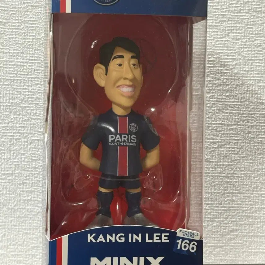[BUNJANG] Lee Kang-in Paris Saint-Germain (PSG) Footballer Figurine / 이강인 MINIX 피규어 파리생제르망 PSG 축구선수 피규어