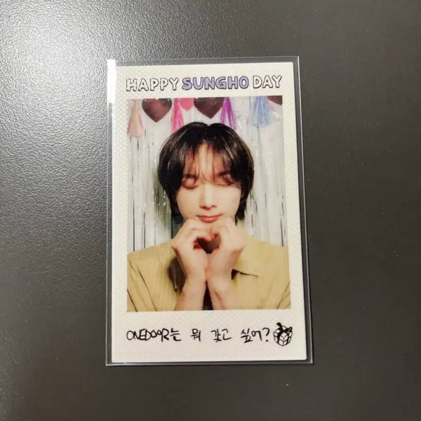 [BUNJANG] BOYNEXTDOOR SungHoon Birthday Photocard / 보넥도 성호 생일 포카