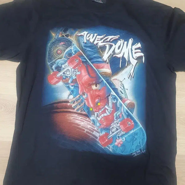 [BUNJANG] Rock Chang Black T-shirt L / Rockchang락티셔츠L