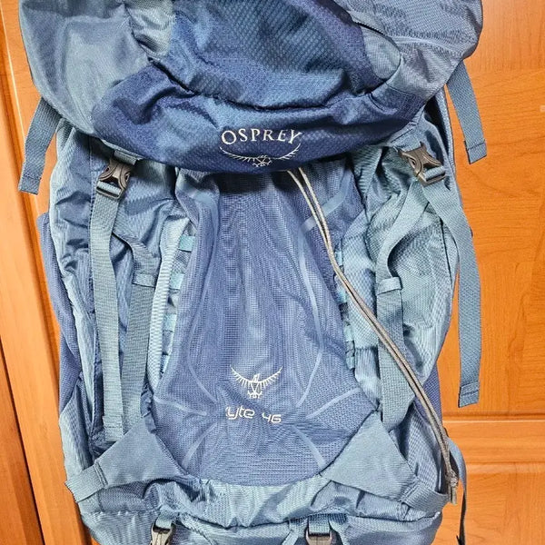 [BUNJANG] Osprey Exos 46 Backpack - Blue / 오스프리 라이트 46 백팩 블루