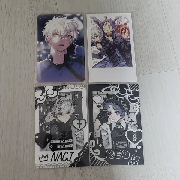 [BUNJANG] Blue Lock Nagi Reo Chigiri Polaroids - NetfliX Paper Goods Bundle Set / 블루록 나기 레오 치기리 포카 폴라 넷프리 지류 굿즈