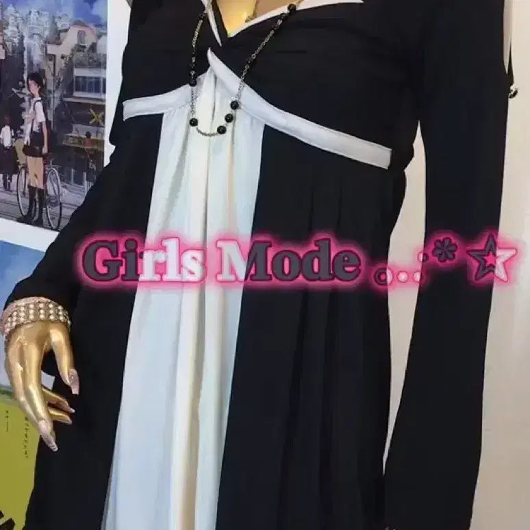 [BUNJANG] Salome Gyaru Blouse Top / 살로메 salome 갸루 블라우스 탑