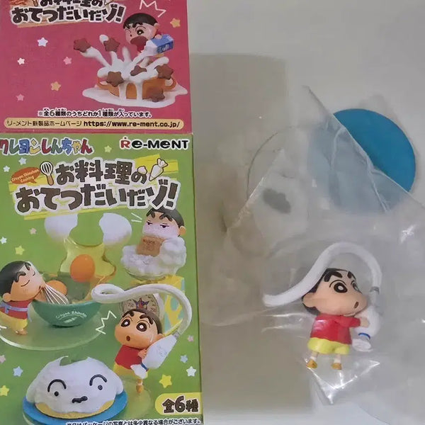 [BUNJANG] Crayon Shin-chan Rement Cooking Figure Shiro (White Dog) Cake / 짱구 리멘트 요리 피규어 흰둥이 케이크