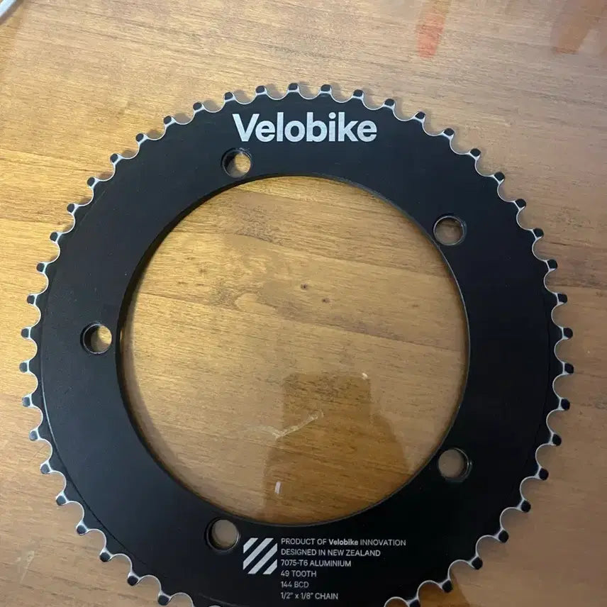 [BUNJANG] Velobike 49T Chainring Black / 벨로바이크 49t 체인링