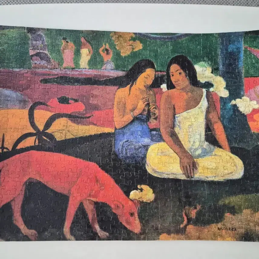[BUNJANG] Paul Gauguin "Women of Tahiti" 500-Piece Jigsaw Puzzle / 폴 고갱 /명화 퍼즐