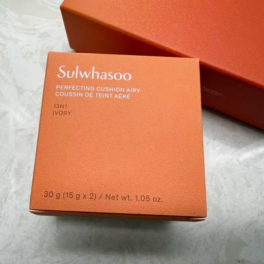 [BUNJANG] Sulwhasoo Perfecting Cushion Airy 13N1 Ivory / 설화수 퍼펙팅 쿠션 에어리 13N1