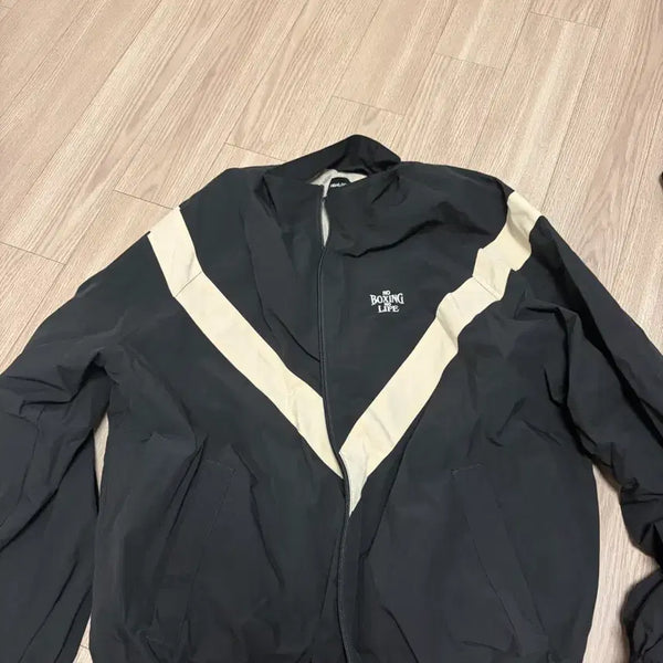 [BUNJANG] No Boxing No Life Track Jacket Black / 노복싱노라이프 트랙자켓 블랙