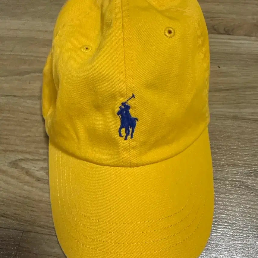 [BUNJANG] Polo Ralph Lauren Yellow Big Pony Embroidered Cap / 폴로 랄프로렌 볼캡 옐로우