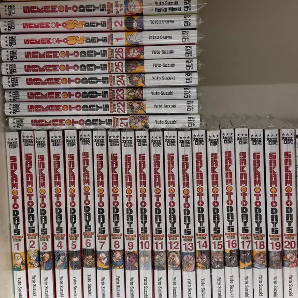 [BUNJANG] Sakamo Days 1-26 Complete Set (First Edition, Bonus Included) / 사카모토 데이즈 사카데이 1~26권 전권 초판 특전
