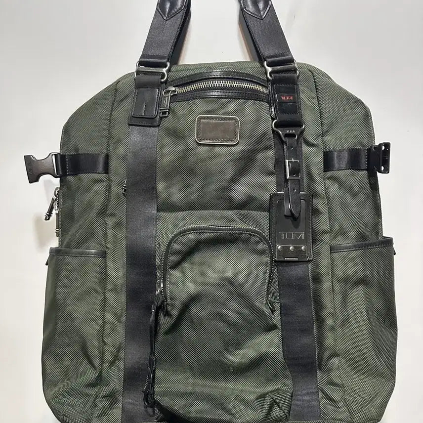 [BUNJANG] Tumi Lejeune Alpha Bravo Khaki Backpack / 투미 르준 알파브라보 카키