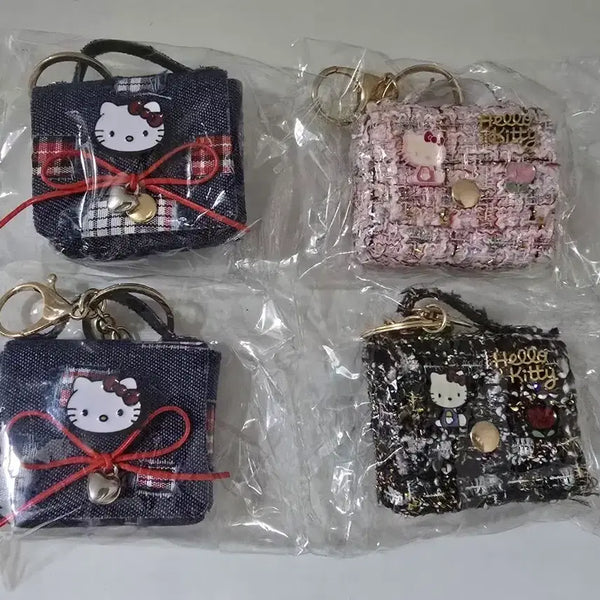 [BUNJANG] Hello Kitty Mini Bag Keychain Bundle Set / 헬로키티 미니가방 키링 일괄