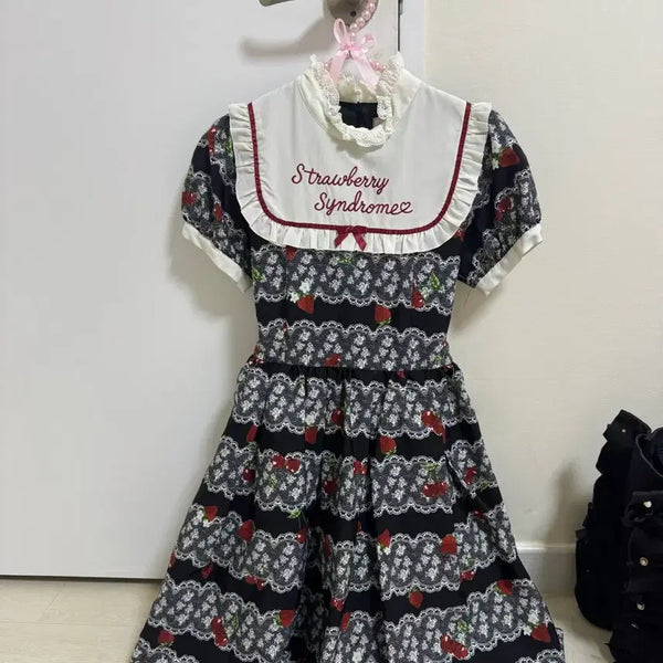 [BUNJANG] Ank Rouge Jirai Kei Dress / ankrouge 앙크루즈 원피스 판매 양산형 지뢰계 빈티지