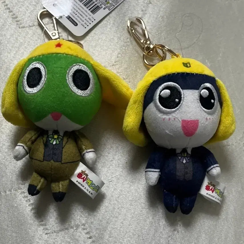 [BUNJANG] Keroro Gunsou Frogman Keroro Butler Keychain Bundle Set (Keroro, Tamama) / 개구리중사 케로로 집사 키링 타마마 케로로 일괄