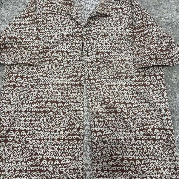 [BUNJANG] Gigolo Hawaiian Shirt Brown Size 105 / 일제 GIGOLO 하와이안셔츠 사이즈 105