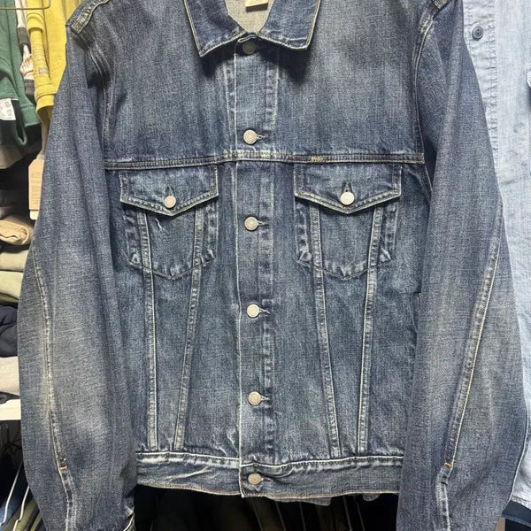 [BUNJANG] Polo Ralph Lauren Trucker Denim Jacket XL / 폴로 랄프로렌 트러커 데님자켓 XL