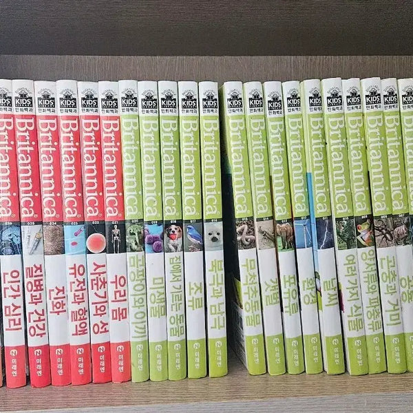 [BUNJANG] Britannica Illustrated Encyclopedia Complete Set (50 Volumes) / 급처!!  브리태니커 만화백과 전집50권