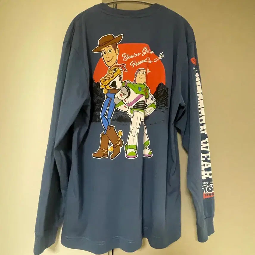 [BUNJANG] Levi's x Toy Story Long Sleeve T-Shirt / 리바이스 토이스토리 롱슬리브