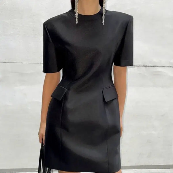 [BUNJANG] Dragon Blues Volume Mini Dress / 드래곤블루스 볼륨 미니 원피스