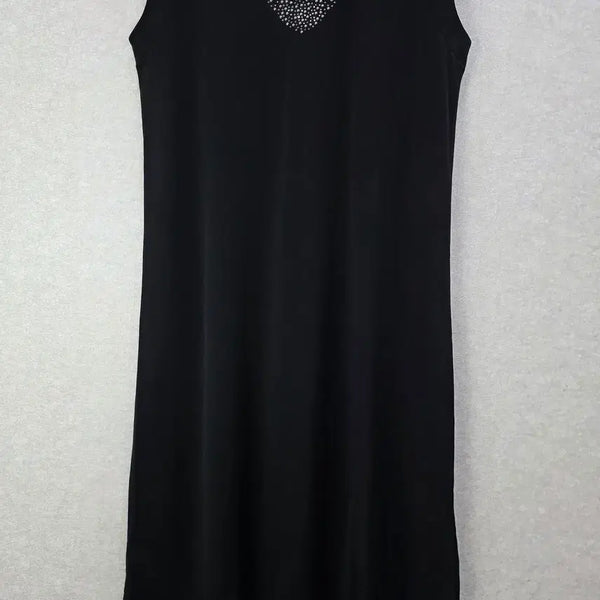 [BUNJANG] MARIANI Beaded Sleeveless Long Dress / 마리아니 비즈 장식 민소매 롱 원피스 MARIANI